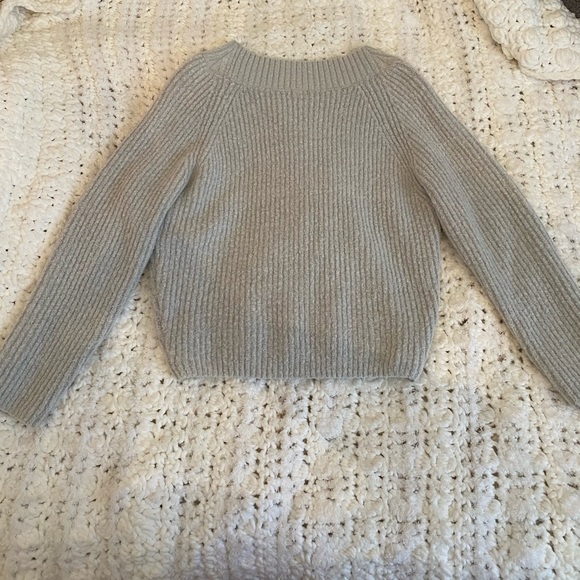 Garage V-neck knit sweater - Picture 5 of 7